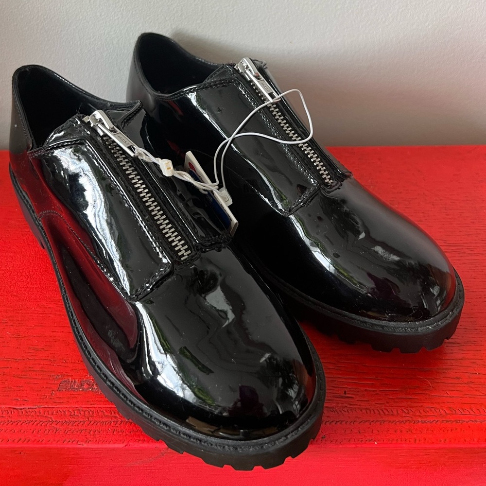 Zara patent shoes